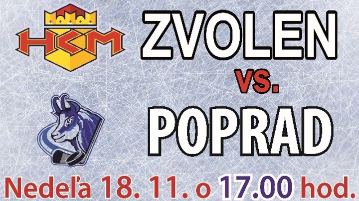 V nedeľu hostíme Poprad